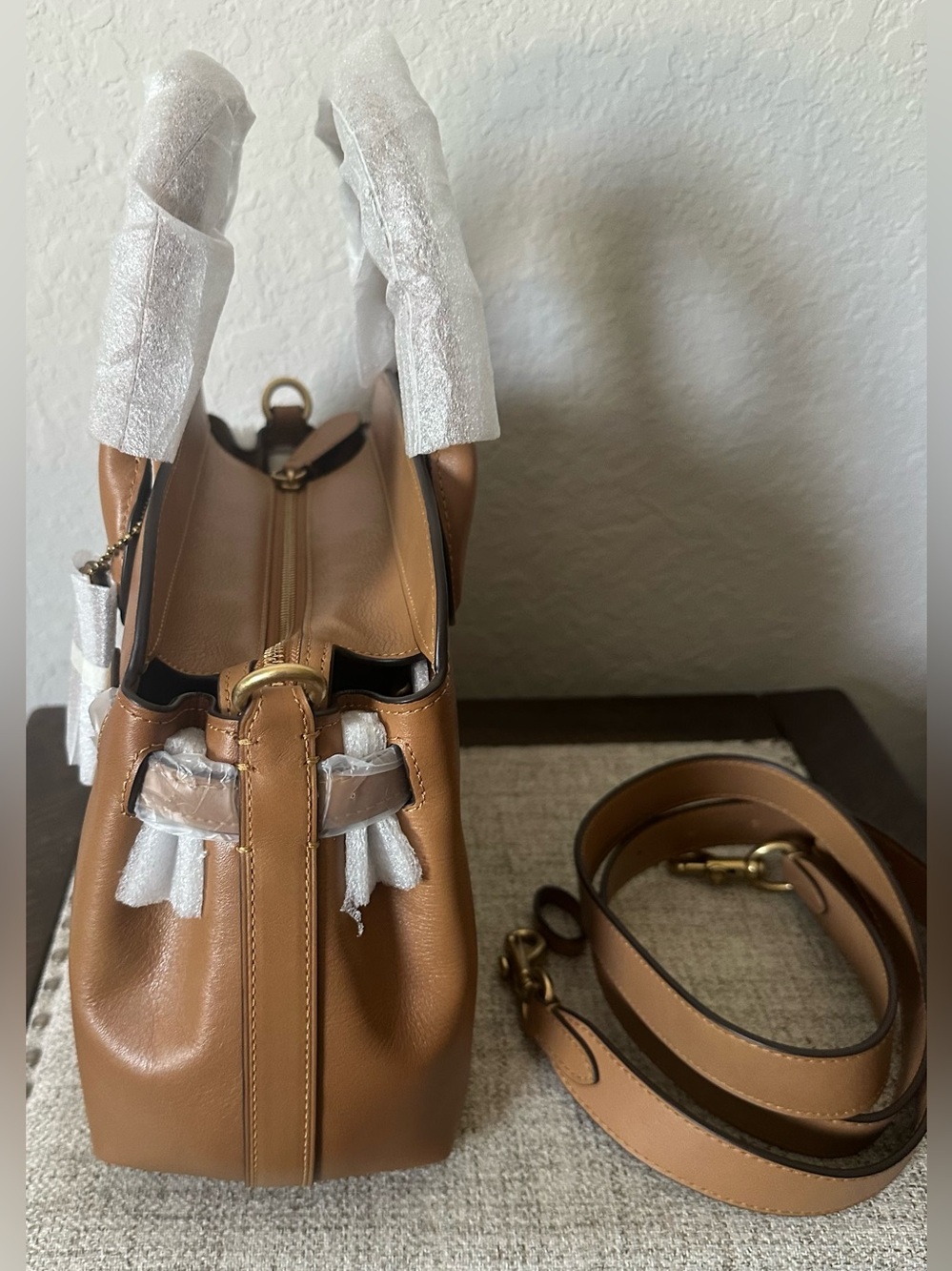 Coach Soft Empire Carryall 28 - Picture 8 of 12